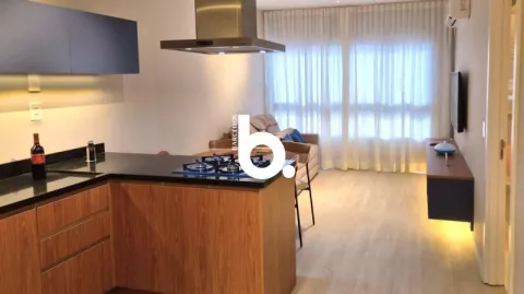 Apartamento mobiliado de 1 suíte no GO Cidade Baixa | 48m² | Infraestrutura completa